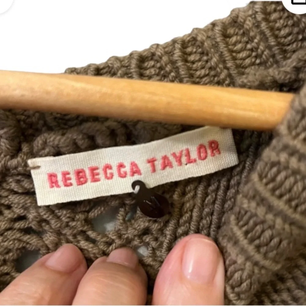 Rebecca Taylor Braided Sweater - Picture 4 of 10